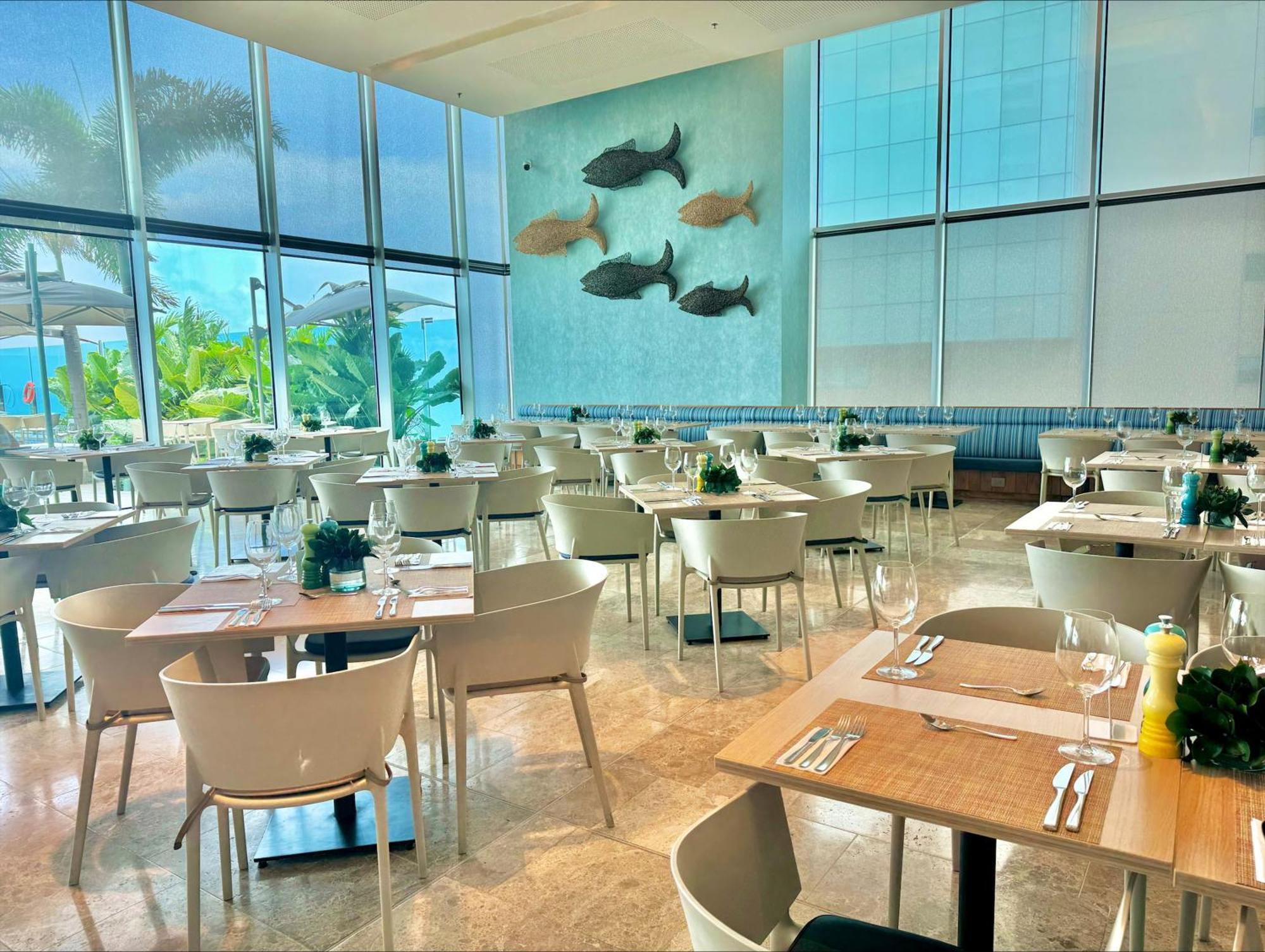 Estelar Cartagena De Indias Hotel Y Centro De Convenciones المظهر الخارجي الصورة The interior of the restaurant
